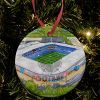 Reading Around The Grounds Madejski Stadium Water Colour Christmas Tree Decoration Bauble