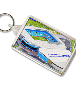 Coventry Around The Grounds Coventry Building Society Arena Water Colour Keyring