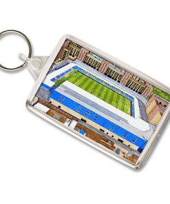 Wimbledon Around The Grounds Plough Lane Stadium Water Colour Keyring