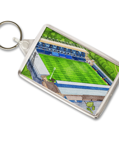 Wycombe Around The Grounds Adams Park Stadium Water Colour Keyring