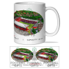 Charlton Athletic Around The Grounds The Valley Stadium Water Colour Mug Cup