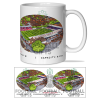 Exeter City Around The Grounds St James Park Stadium Water Colour Mug Cup