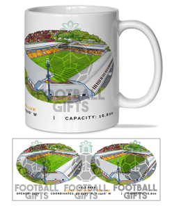 Port Vale Around The Grounds Vale Park Stadium Water Colour Mug Cup