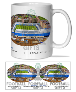 Wimbledon Around The Grounds Plough Lane Stadium Water Colour Mug Cup