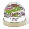 Exeter City Around The Grounds St James Park Stadium Water Colour Snow Globe
