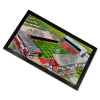 Aberdeen Around The Grounds Pittodrie Stadium Water Colour Bar Runner Mat