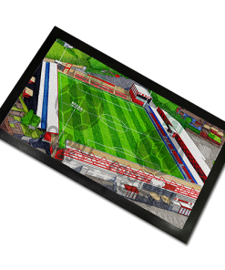 Accrington Stanley Around The Grounds Wham Stadium Water Colour Bar Runner Mat