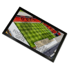 Dundee United Around The Grounds Tannadice Park Stadium Water Colour Bar Runner Mat