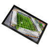 St Mirren Around The Grounds The SMISA Stadium Water Colour Bar Runner Mat