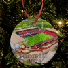 Barnsley Around The Grounds Oakwell Stadium Water Colour Christmas Tree Decoration Bauble