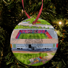 Doncaster Rovers Around The Grounds Eco-Power Stadium Water Colour Christmas Tree Decoration Bauble