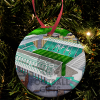 Hibernian Around The Grounds Easter Road Stadium Water Colour Christmas Tree Decoration Bauble