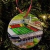 Watford Around The Grounds Vicarage Road Stadium Water Colour Christmas Tree Decoration Bauble