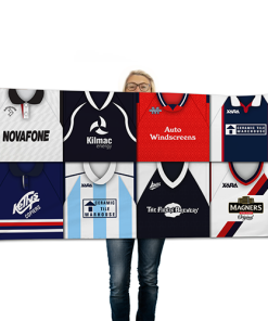 Alternative view of Dundee Classic Kits Montage Retro Shirt Beach Towel
