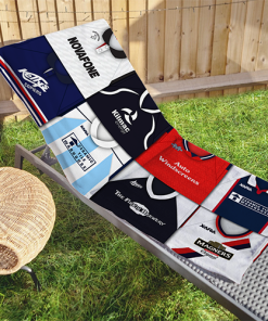 Dundee Classic Kits Montage Retro Shirt Beach Towel