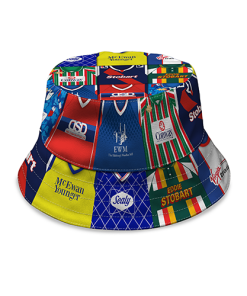 Alternative view of Carlisle United Retro Shirt Bucket Hat Classic Kits