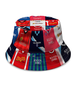Alternative view of Crewe Alexandra Retro Shirt Bucket Hat Classic Kits