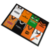 Dundee United Retro Kits Montage Door Floor Mat
