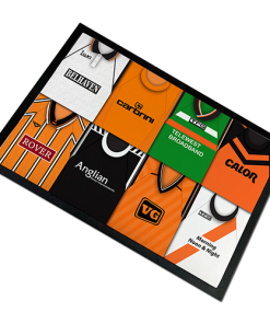 Dundee United Retro Kits Montage Door Floor Mat