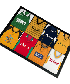 Newport County Retro Kits Montage Door Floor Mat