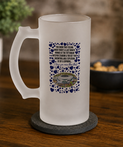 Spurs Frosted Beer Glass I Love You More Than That Love Hearts