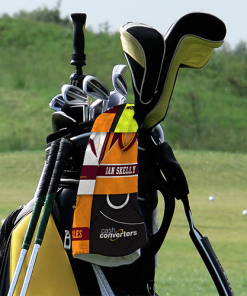 Golf Towel Motherwell Classic Kits Montage Retro Shirt Golf Towel