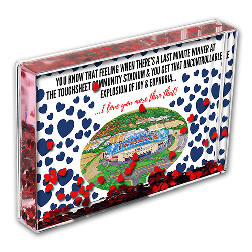 Bolton Wanderers Heart Photo Block I Love you More Than That Love Hearts Valentines Day