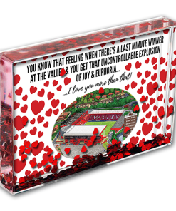 Charlton Athletic Heart Photo Block I Love you More Than That Love Hearts Valentines Day