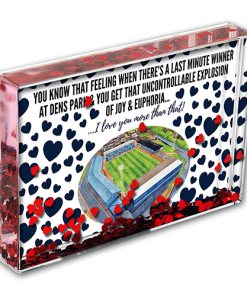 Dundee Heart Photo Block I Love you More Than That Love Hearts Valentines Day