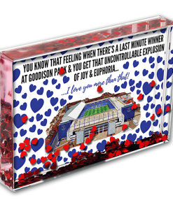 Everton Heart Photo Block I Love you More Than That Love Hearts Valentines Day
