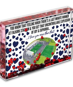 Falkirk Heart Photo Block I Love you More Than That Love Hearts Valentines Day