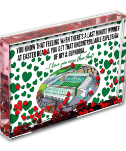 Hibernian Heart Photo Block I Love you More Than That Love Hearts Valentines Day