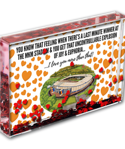 Hull City Heart Photo Block I Love you More Than That Love Hearts Valentines Day