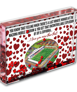 Morecambe Heart Photo Block I Love you More Than That Love Hearts Valentines Day