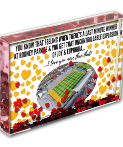 Newport County Heart Photo Block I Love you More Than That Love Hearts Valentines Day