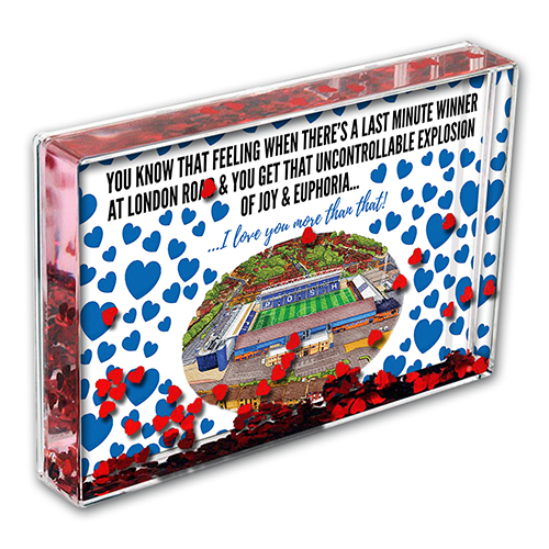 Peterborough Heart Photo Block I Love you More Than That Love Hearts Valentines Day