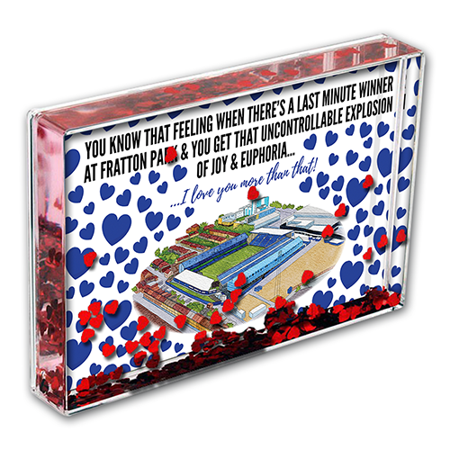 Portsmouth Heart Photo Block I Love you More Than That Love Hearts Valentines Day