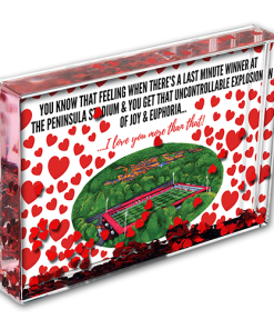 Salford City Heart Photo Block I Love you More Than That Love Hearts Valentines Day