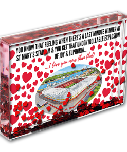 Southampton Heart Photo Block I Love you More Than That Love Hearts Valentines Day