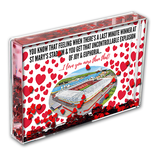 Southampton Heart Photo Block I Love you More Than That Love Hearts Valentines Day