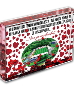 Stevenage Heart Photo Block I Love you More Than That Love Hearts Valentines Day