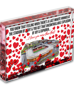 Sunderland Heart Photo Block I Love you More Than That Love Hearts Valentines Day