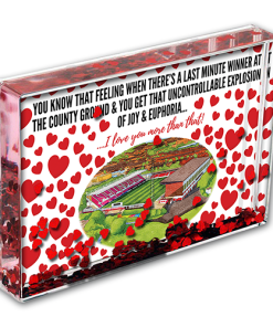 Swindon Town Heart Photo Block I Love you More Than That Love Hearts Valentines Day
