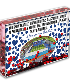 Tranmere Rovers Heart Photo Block I Love you More Than That Love Hearts Valentines Day