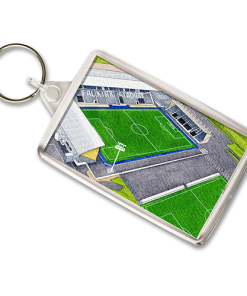 Falkirk Around The Grounds Falkirk Stadium Water Colour Keyring