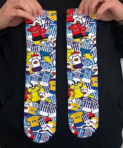 Kilmarnock Retro Shirt Classic Kit Mash Socks