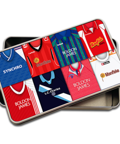 Crewe Alexandra Retro Kit Montage Pencil Tin Case