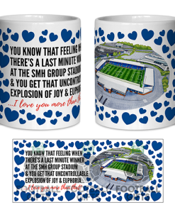 Chesterfield Fan Mug I Love you More Than That Love Hearts Mug Cup Valentines Day