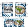 Colchester United Fan Mug I Love you More Than That Love Hearts Mug Cup Valentines Day