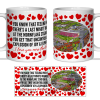 Crewe Alexandra Fan Mug I Love you More Than That Love Hearts Mug Cup Valentines Day